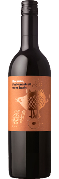 『ビコーズ』モナストレル・スペイン【ラベルにワインの染みありアウトレット品：15%OFF】