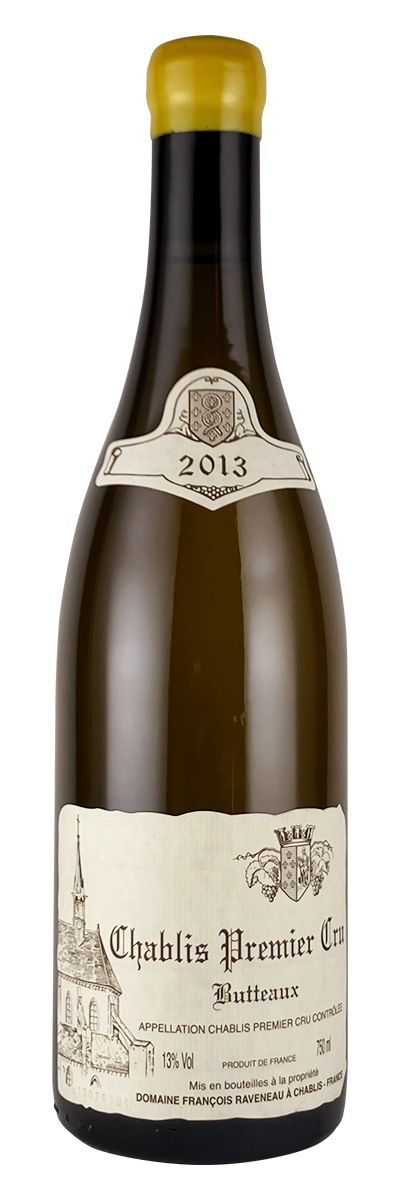 フランソワ・ラヴノー シャブリ・プルミエ・クリュ・ビュトー 2013年（蝋キャップに若干の傷、汚損などがあります）
