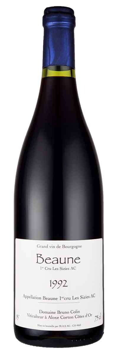ブリュノ・コラン ボーヌ・プルミエ・クリュ レ・シジー 1992年(仏ブルゴーニュ産赤ワイン750ml)