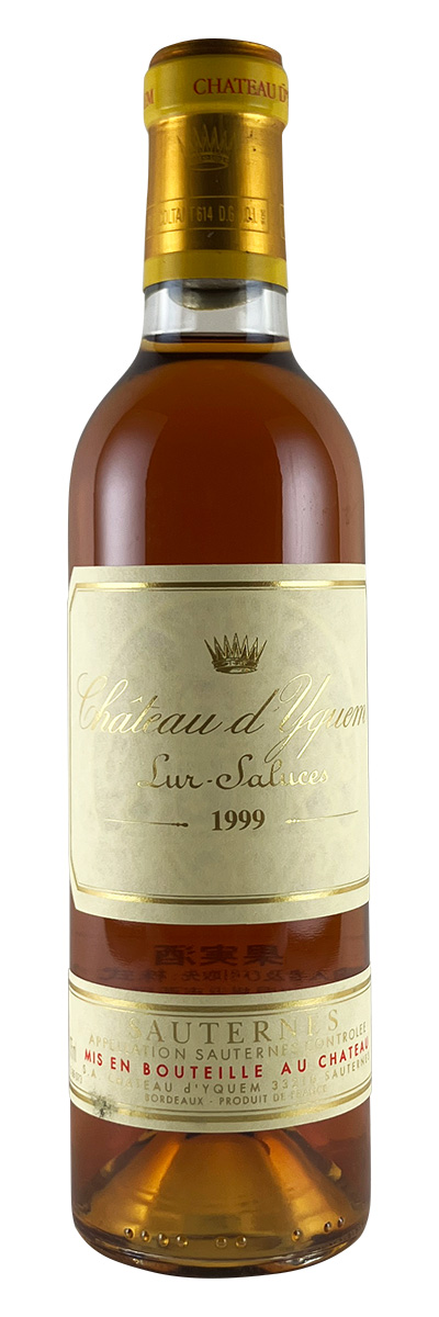 シャトー・ディケム ソーテルヌ 1999年（375ml）（ラベルに若干の傷、汚損などがあります）