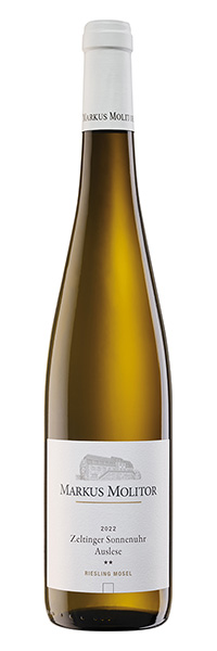 マーカス・モリトール リースリング ・ツェルティンガー・ゾンネンウーアー アウスレーゼ・トロッケン (独モーゼル産白750ml)