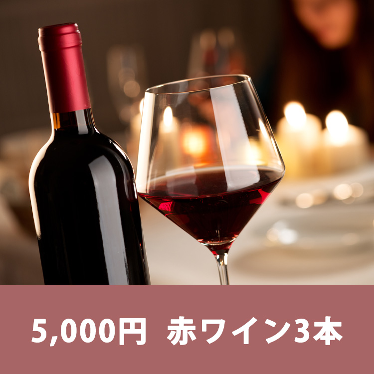 ワイン定期配送赤ワイン5,000円コース