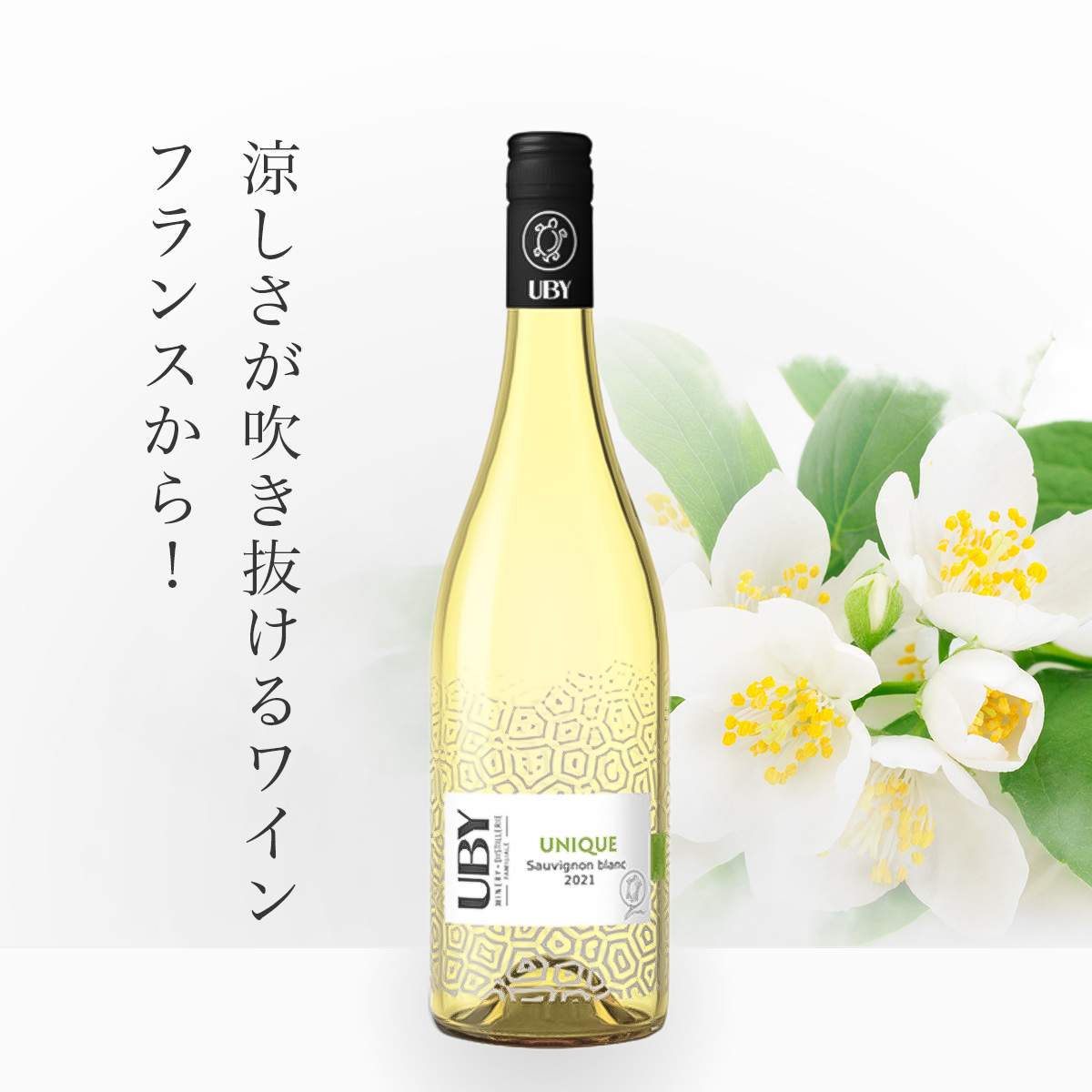 ユービー ユニーク・ソーヴィニヨン・ブラン(仏南西地方産白ワイン750ml)