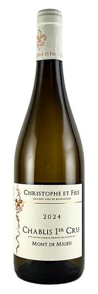 セバスチャン・クリストフ シャブリ プルミエ・クリュ モン・ド・ミリユ（仏ブルゴーニュ白750ml)