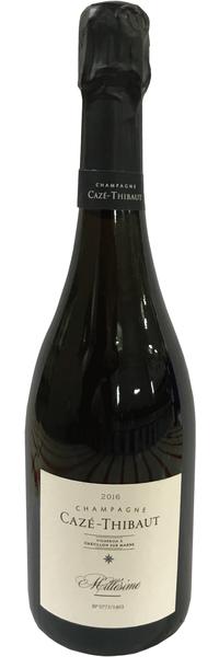 カゼ・ティボー  ミレジム 2018年【ラベル傷ありアウトレット品：20%OFF】（仏シャンパーニュ750ml）
