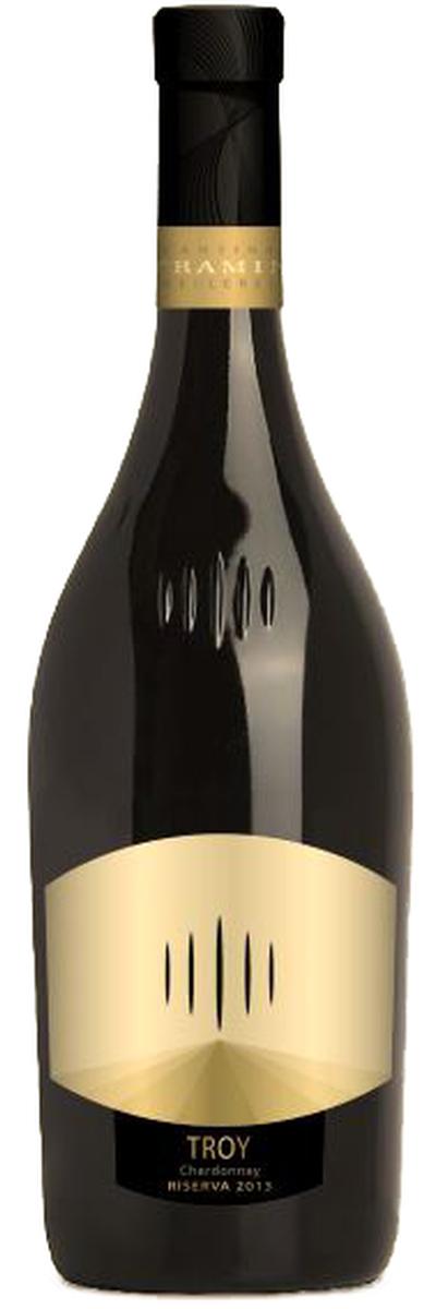 トラミン シャルドネ・トロイ【ラベル傷ありアウトレット品：20%OFF】 (伊アルト・アディジェ産白750ml)