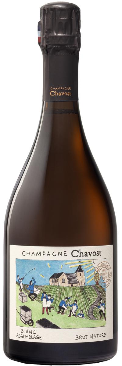 シャヴォスト ブラン・アッサンブラージュ N.V.(2021年）(仏シャンパーニュ750ml)
