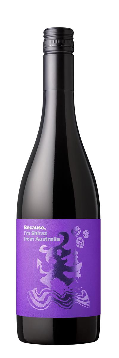 『ビコーズワイン』シラーズ  オーストラリア【ラベルに傷ありアウトレット品：20%OFF】(赤750ml)
