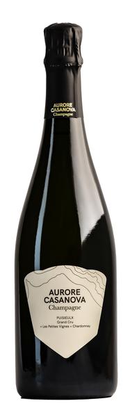 オーロール・カサノヴァ ピュイジュー レ・プティット・ヴィーニュ シャルドネ  N.V.(仏シャンパーニュ750ml)