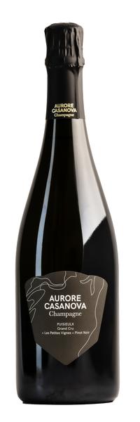 オーロール・カサノヴァ ピュイジュー レ・プティット・ヴィーニュ ピノ・ノワール N.V.(仏シャンパーニュ750ml)