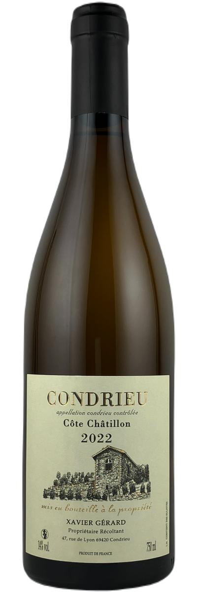 グザヴィエ・ジェラール コンドリュー コート・シャティヨン(仏ローヌ産白750ml)