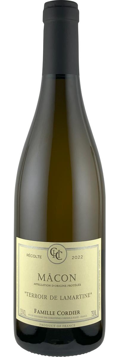 コルディエ マコン テロワール・ラマルティーヌ【キャップシールに軽い傷ありアウトレット品：20%OFF】(仏ブルゴーニュ産白750ml)