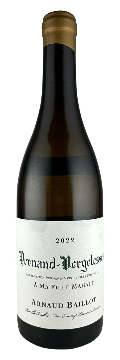 アルノー・バイヨ ペルナン・ヴェルジュレス ア・マ・フィーユ・マオー(仏ブルゴーニュ産750白750ml)