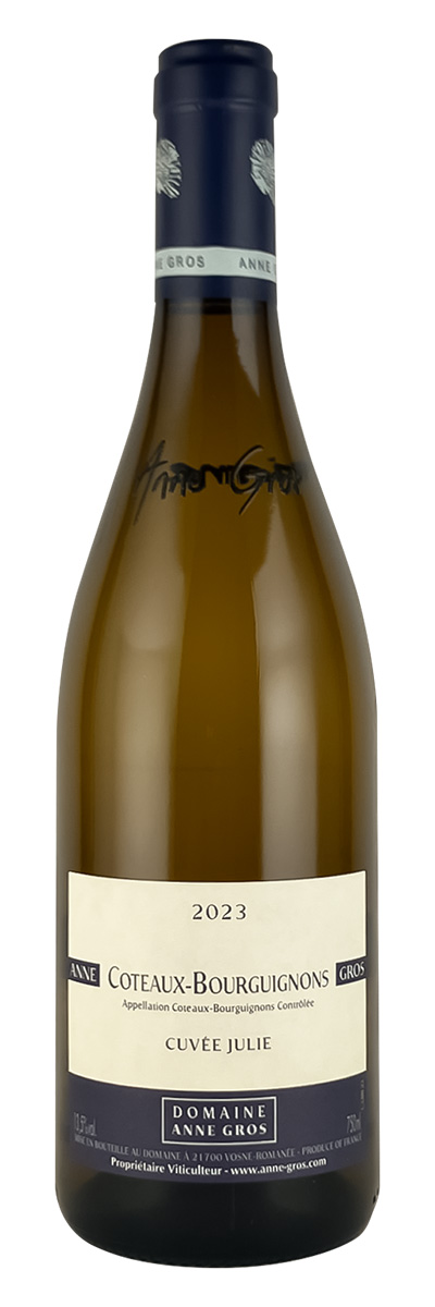 アンヌ・グロ(ドメーヌ) コトー・ブルギニヨン ブラン キュヴェ・ジュリー(仏ブルゴーニュ産赤750ml)