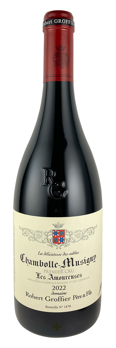 ロベール・グロフィエ ブルゴーニュ・シャンボール ミュジニー プルミエ・クリュ アムルーズ デリカテス デ サブル(仏ブルゴーニュ産赤ワイン750ml)