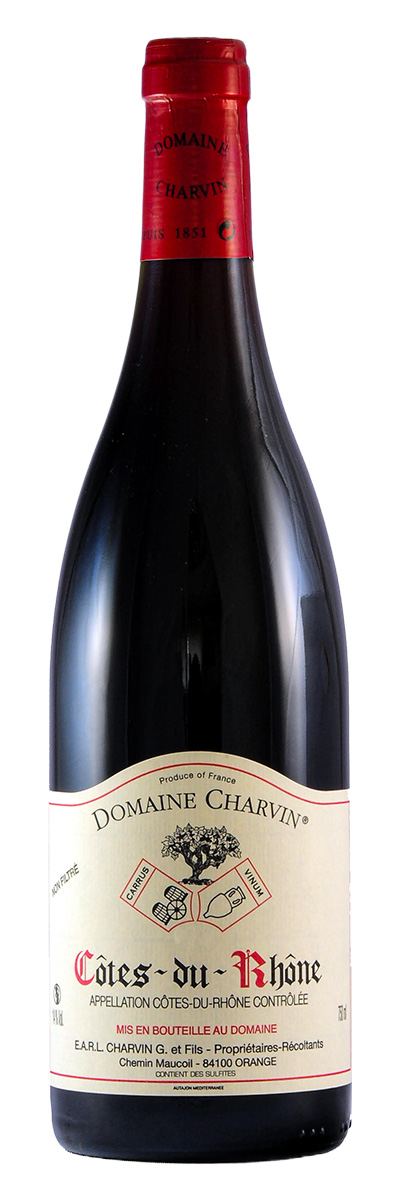 シャルヴァン コート・デュ・ローヌ ルージュ (仏ローヌ産赤750ml)