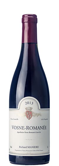 【ヴィンテージ端数在庫アウトレット品：15%OFF】マニエール ヴォーヌ・ロマネ 2017年(仏ブルゴーニュ産赤750ml)