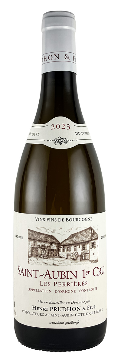 アンリ・プリュードン サン・トーバン・ブラン プルミエ・クリュ ペリエール（仏ブルゴーニュ産白750ml)