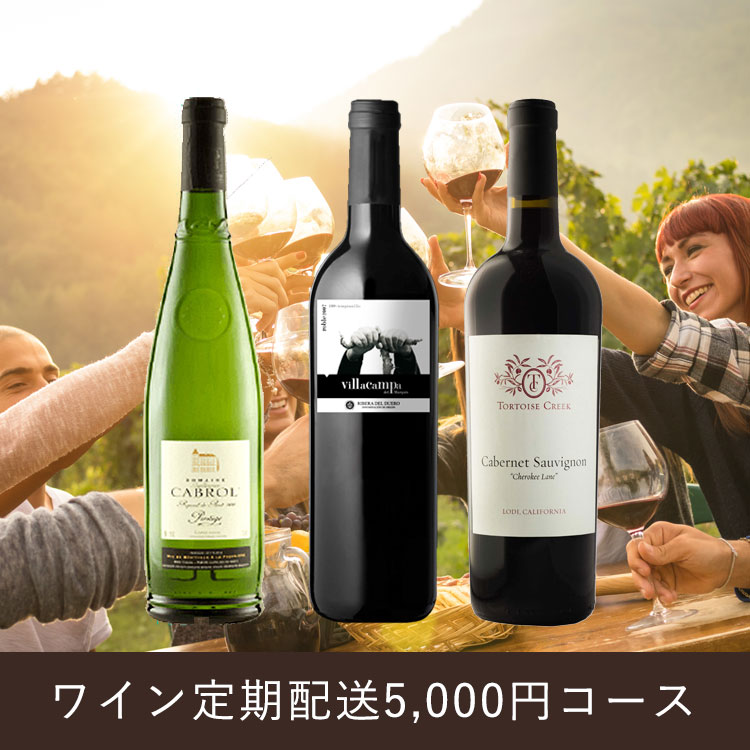CLUB30が毎月ワインを選んでお届けするワイン頒布会(5000円コース)