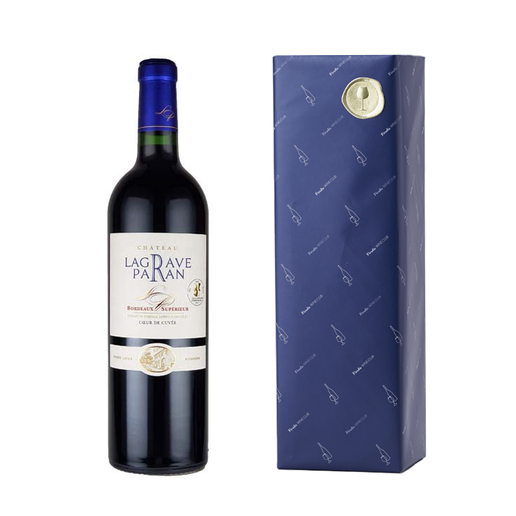 【紙箱ギフト包装付きセット】シャトー・ラグラーヴ・パラン ボルドー(仏ボルドー産赤750ml)
