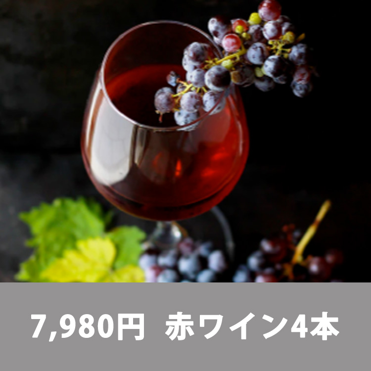 赤ワイン 定期配送7,980円コース
