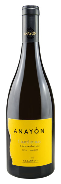 【無料引換！プレゼント対象ワイン】アナヨン・シャルドネ(スペイン カリニェナ産白750ml)
