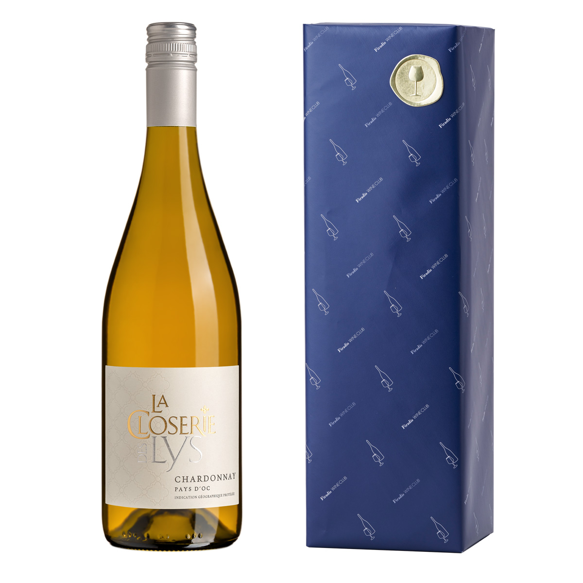 【紙箱ギフト包装付きセット】シャトー・アルトニャック(旧名：アントニャック) クロズリー・デ・リ シャルドネ(仏ラングドック産白750ml)