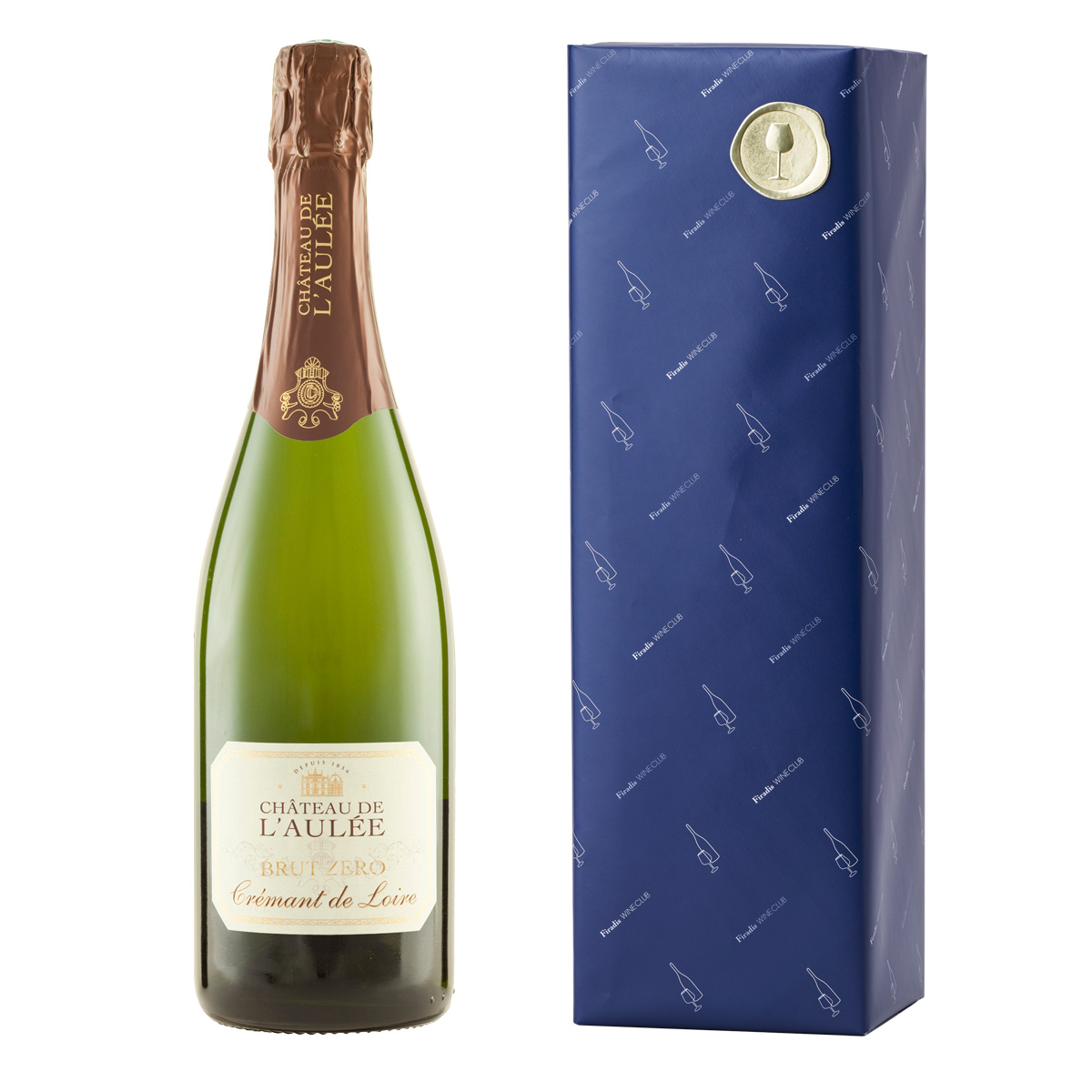 【紙箱ギフト包装付きセット】シャトー・ド・ロレ クレマン・ド・ロワール ブリュット・ゼロ N.V.(仏ロワール産泡750ml)