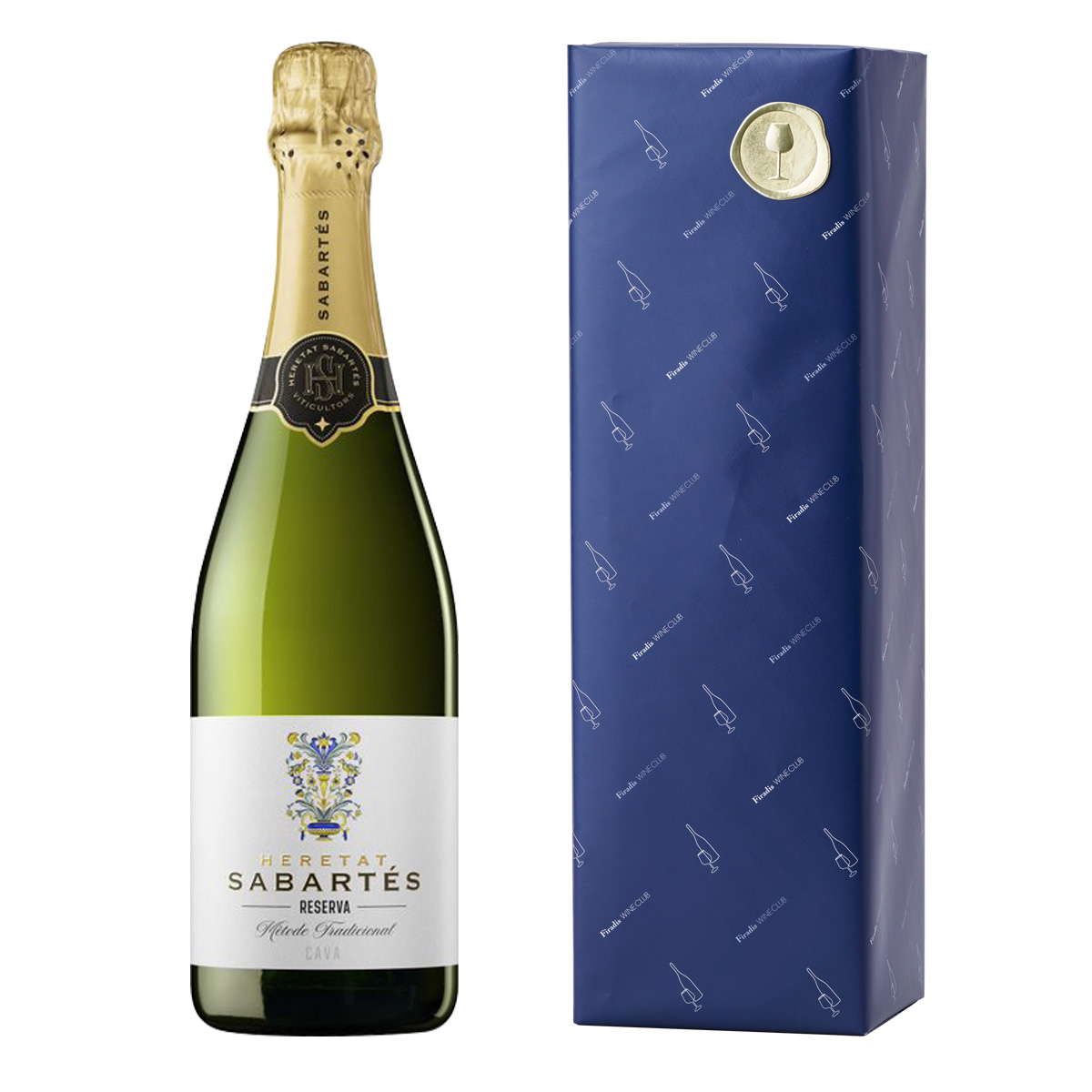 【ギフト包装付き特別セット】サバルテス カバ・ブリュット・レゼルバ (スペイン ペネデス産泡750ml )