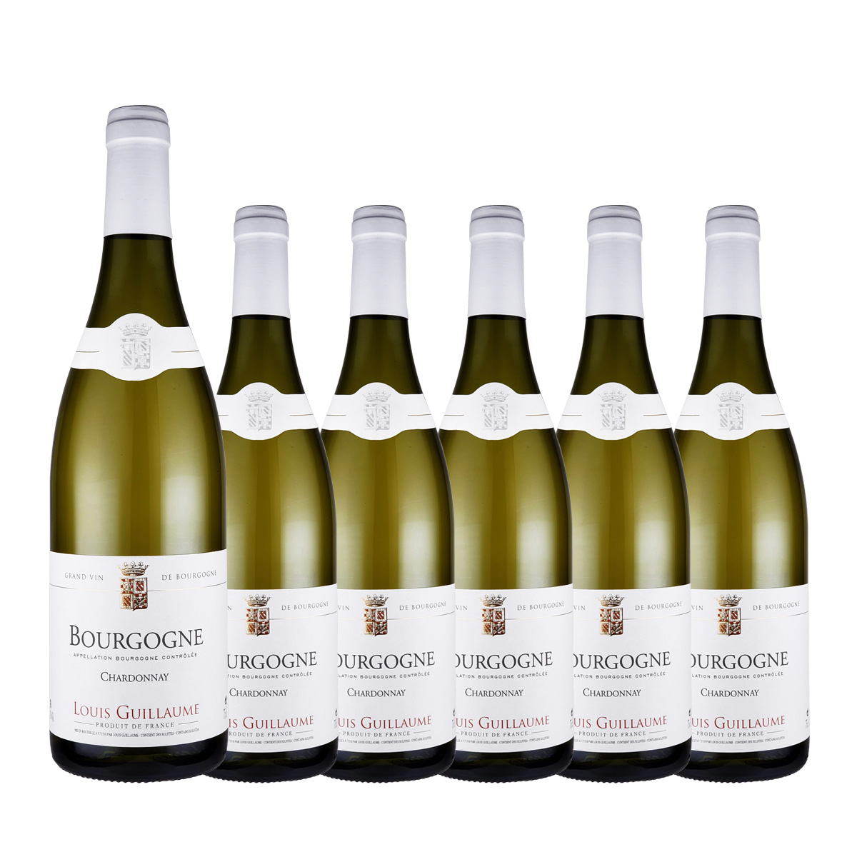 【お買い得な6本パック 今なら30%OFF♪】ドメーヌ・ルイ・ギョーム ブルゴーニュ・シャルドネ(仏ブルゴーニュ産白750ml)