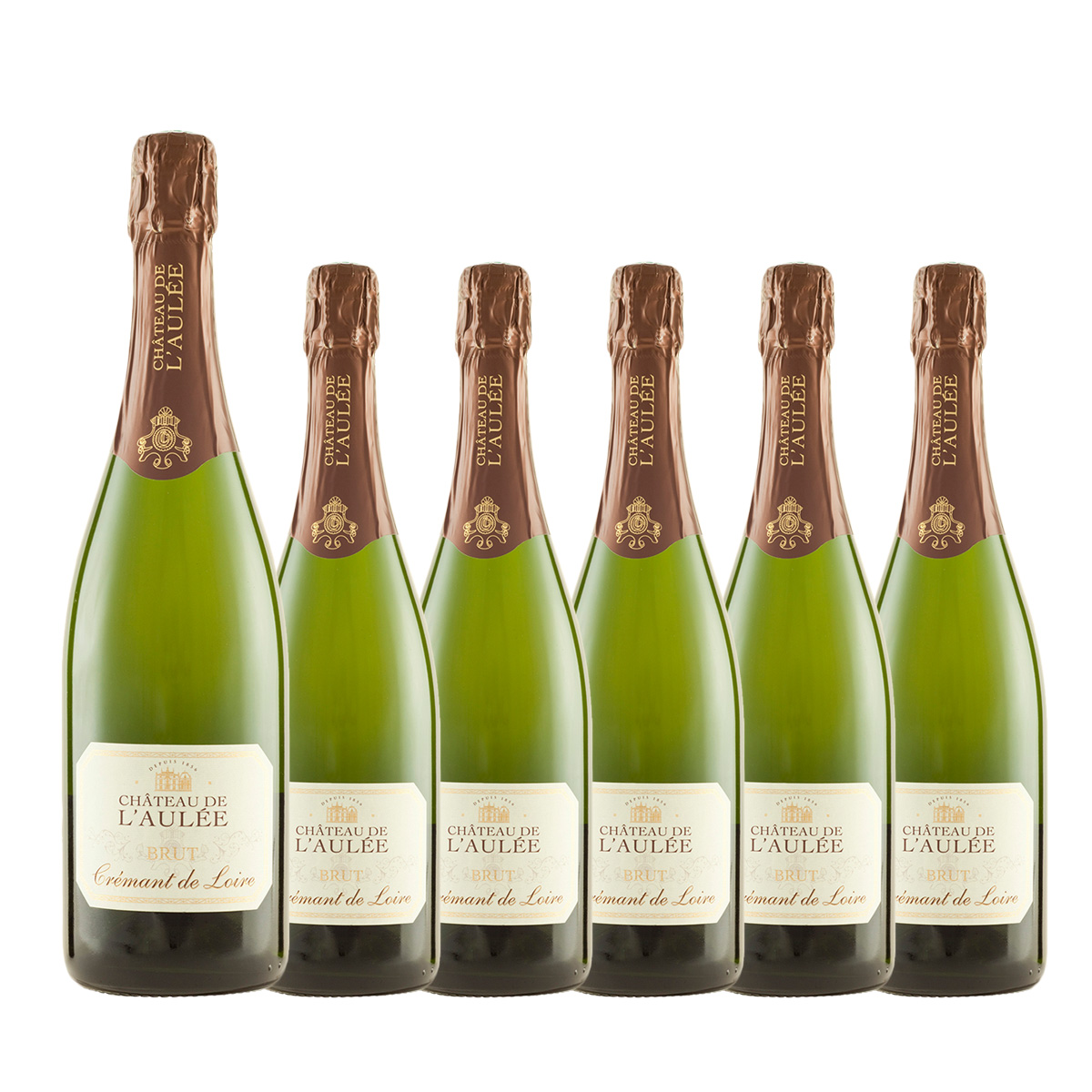 【お買い得な6本パック 今なら30%OFF♪】シャトー・ド・ロレ クレマン・ド・ロワール ブリュット(仏ロワール産泡750ml)