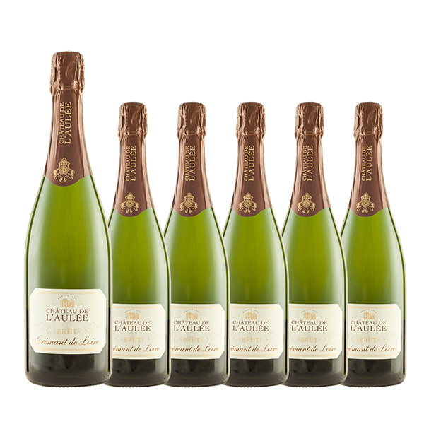 【お買い得な6本パック 今なら30%OFF♪】シャトー・ド・ロレ クレマン・ド・ロワール ブリュット(仏ロワール産泡750ml)