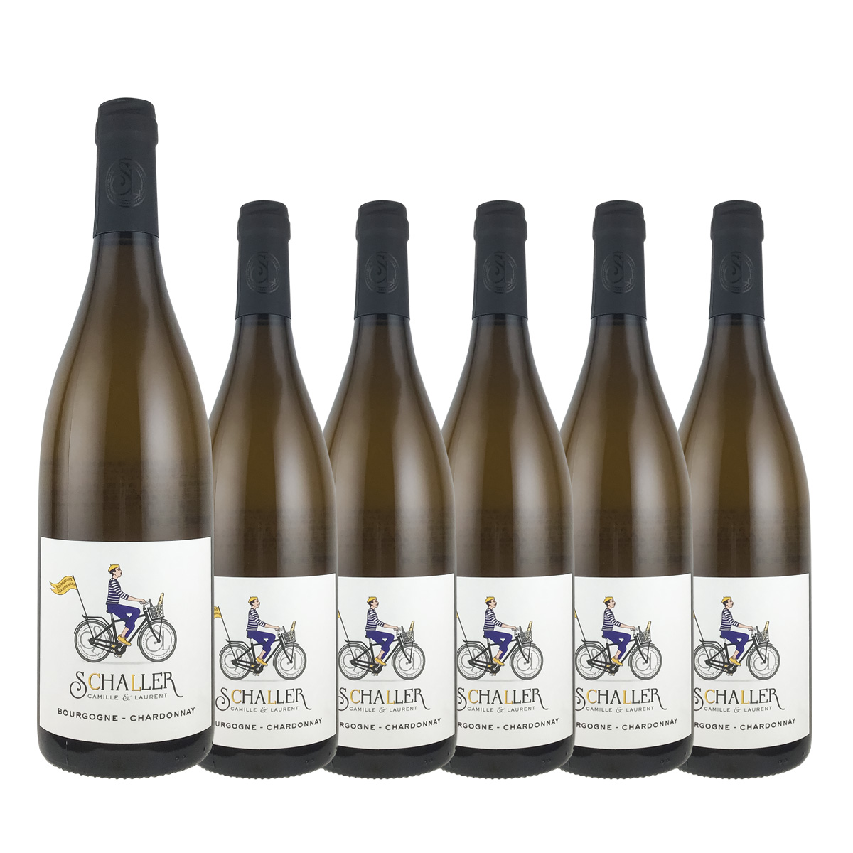 【お買い得な6本パック 今なら30%OFF♪】カミーユ・エ・ローラン・シャレール ブルゴーニュ シャルドネ(仏ブルゴーニュ産白750ml)