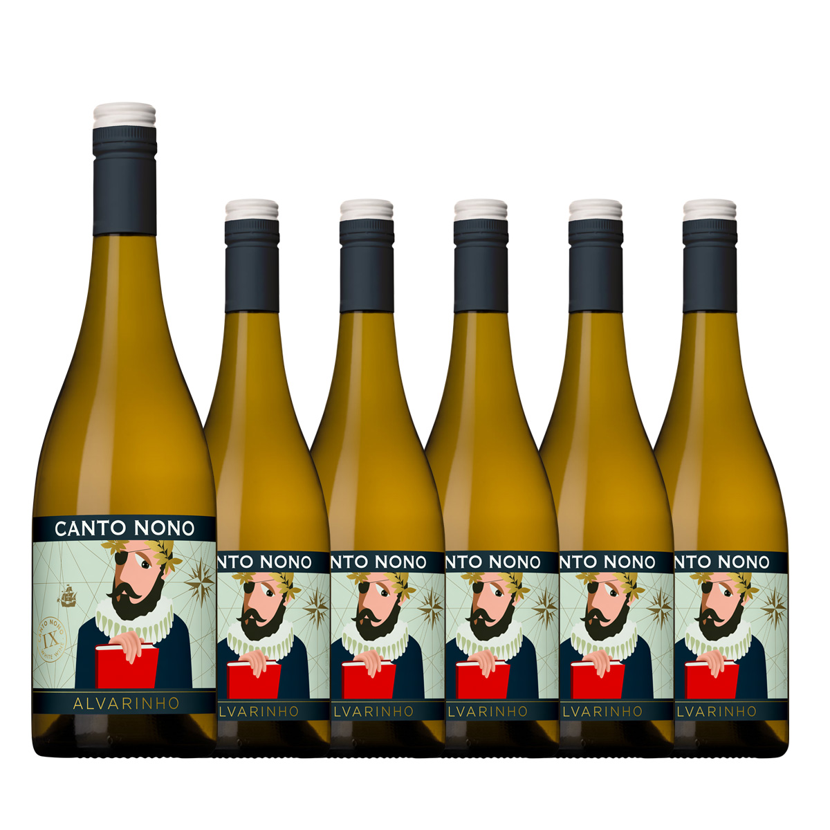 【お買い得な6本パック 今なら30%OFF♪】キンタ・ダ・カルサダ カント・ノーノ アルバリーニョ(ポルトガル　ヴィーニョヴェルデ産白750ml)