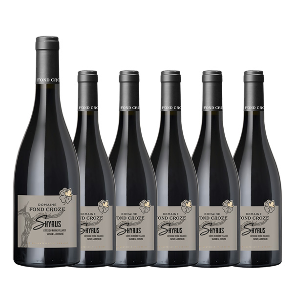 【お買い得な6本パック 今なら30%OFF♪】ドメーヌ・フォン・クローズ コート・デュ・ローヌ・ヴィラージュ キュヴェ・シリュス(仏ローヌ産赤750ml)