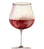 メニュー - 赤ワイン