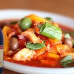 夏にお薦め、ピリ辛＆トマトのイタリアン風おつまみ×ジューシィな北イタリアの赤ワイン！
