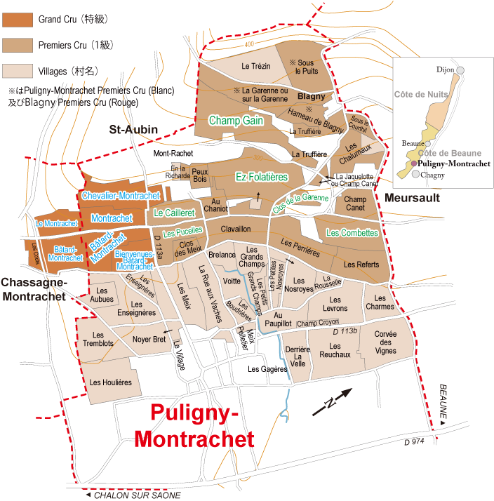 Puligny-Montrachet （ピュリニー=モンラッシェ）