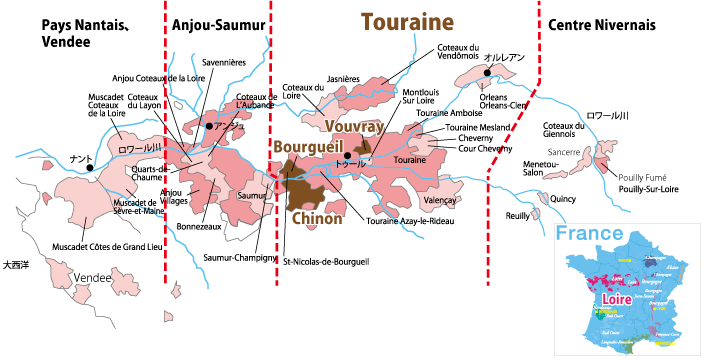 Touraine（トゥーレーヌ地区）