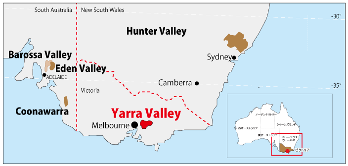 Yarra Valley（ヤラ・バレー）
